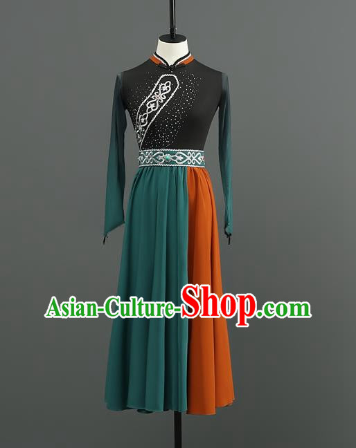 Mongolian Costumes Ethnic Style Chinese Minority Costumes Dance Mongolian Dance Clothes Women Suits