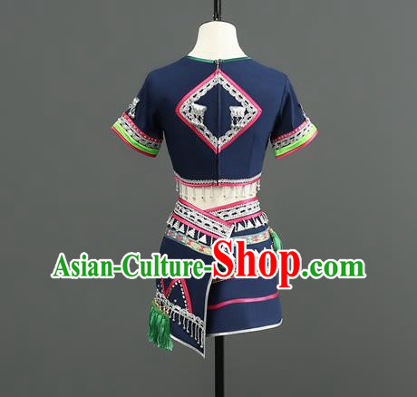 Li Women Solo Dance Yuling Performance Costume Stage Costume Ethnic Costumes Chinese Ethnic Minorities