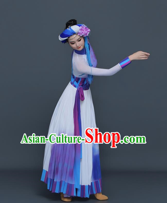 Classical Dance Performance Clothing Female Group Dance Tenderness Like Water Repertoire Performance Clothing Dance Performance Art Examination Clothing