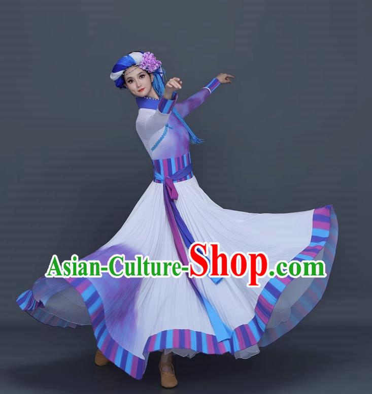 Classical Dance Performance Clothing Female Group Dance Tenderness Like Water Repertoire Performance Clothing Dance Performance Art Examination Clothing