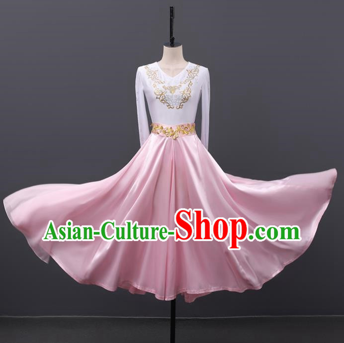 Dance Performance Clothing Female Students Art Test Practice Clothing Xinjiang Uyghur Adult Test Grading Chinese Ethnic Minorities