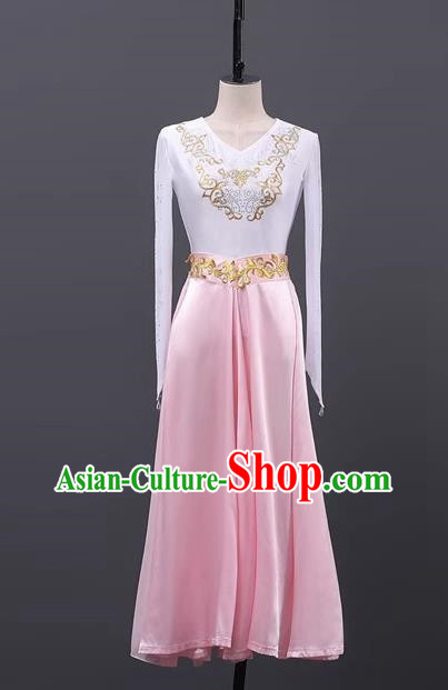 Dance Performance Clothing Female Students Art Test Practice Clothing Xinjiang Uyghur Adult Test Grading Chinese Ethnic Minorities
