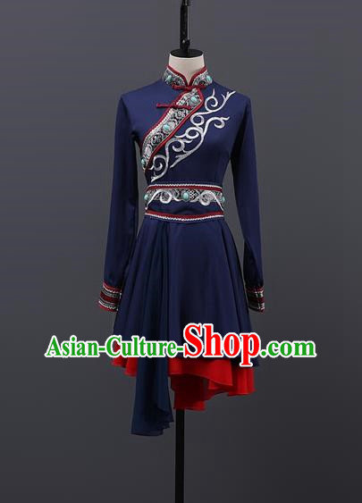 Mongolian Dance Performance Clothing Art Test New Adult Mongolian Costume Test Grading Chinese Ethnic Minorities