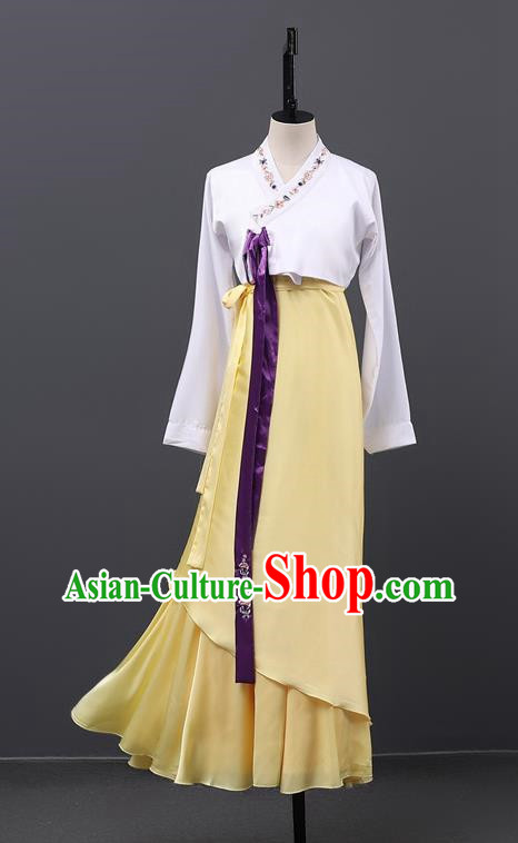 Korean Dance Costume Performance Clothing Hanbok Women Suit Performance Art Test Stage