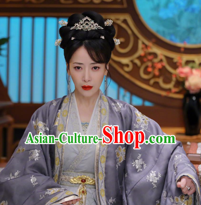 China Ancient Court Mistress Costumes Romantic Drama New Life Begins Infanta Zhao Fangru Clothing