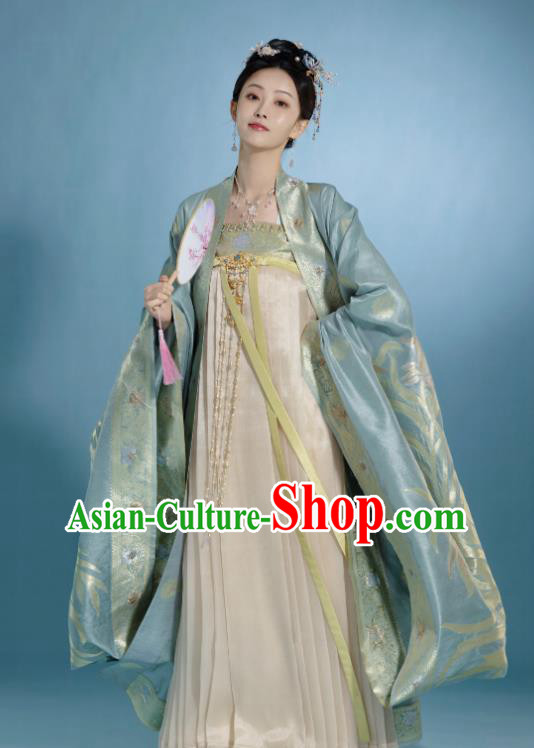 China Ancient Princess Consort Clothing Song Dynasty Royal Rani Dress TV Series New Life Begins An Xiyuan Garment Costumes