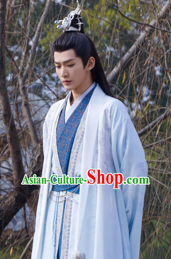 Till The End of The Moon Prince Gongye Ji Garments China Xianxia Drama Ancient Noble Childe Costumes