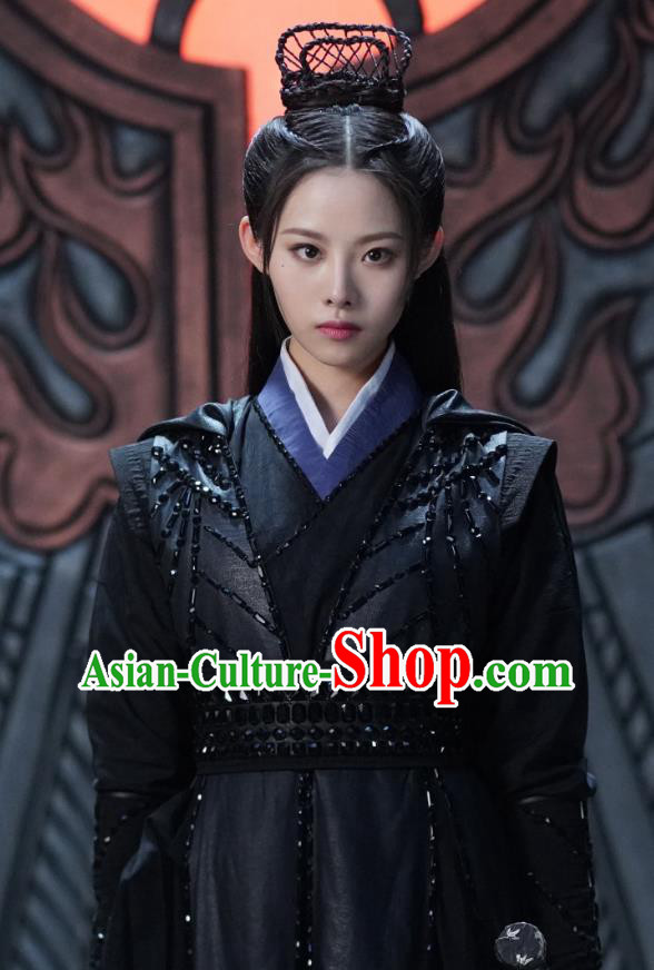 China Ancient Swordswoman Costumes Romantic TV Series Miss The Dragon Female Warrior Bing Xing Clothing