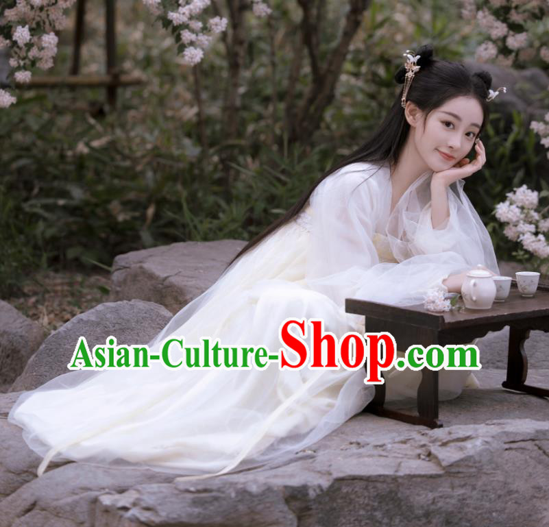 Romantic TV Series Miss The Dragon Liu Ying Dress China Ancient Young Beauty Costumes Hanfu Clothing
