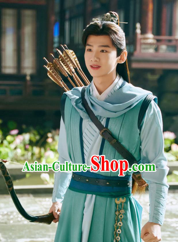 TV Series Destined Chang Feng Du Gu Jiu Si Garments Chinese Song Dynasty Young Hero Costumes Ancient Swordsman Clothing