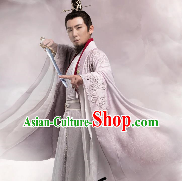 China Ancient Superhero Costumes Romance Drama The Journey of Chong Zi  Immortal Chief Lan Clothing