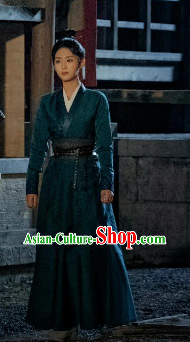 Drama Lost Track of Time Lu An Ran Clothing China Ancient Swordswoman Historical Costumes Traditional Heroine Dress