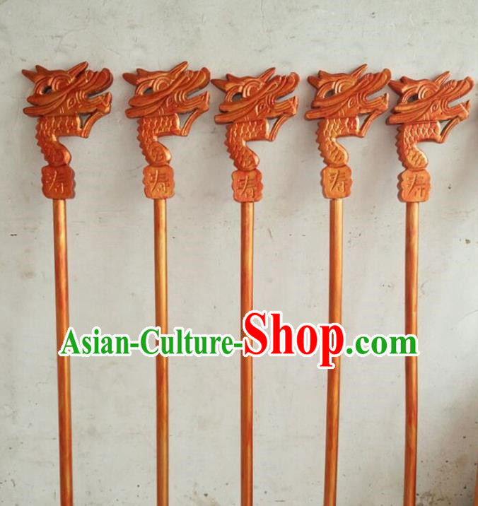 Drama Faucet Crutch Fortune and Longevity Props Mrs. She Birthday Crutch Yangko Costume Social Fire Props