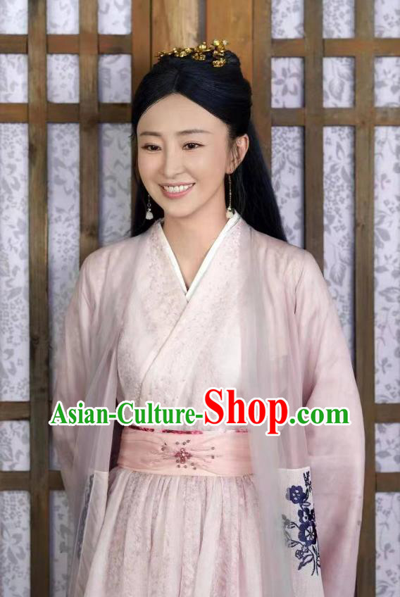 Ancient Chinese Young Mistress Costumes TV Drama Mirror A Tale of Twin Cities Lady Tian Xiang Clothing