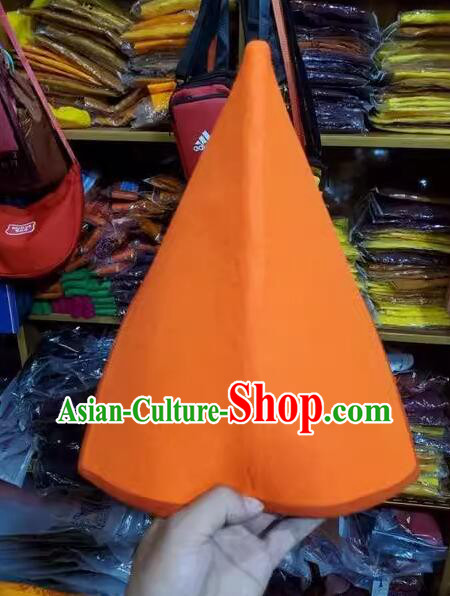 Handmade China Zang Nationality Monk Hat Chinese Tibetan Buddhism Felt Hat Lama Headwear