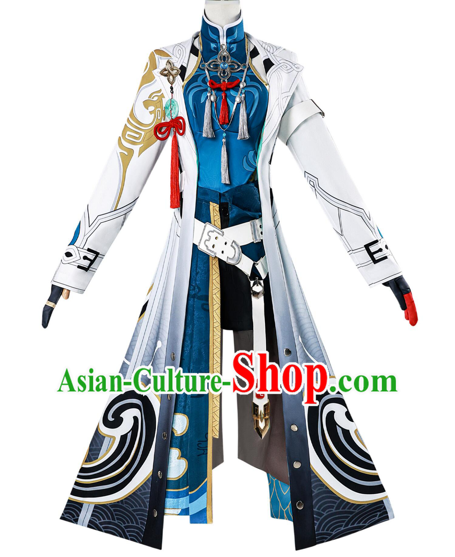 Honkai Star Rail Female General Outfit Halloween Cosplay Costume Fei Xiao Outfit
