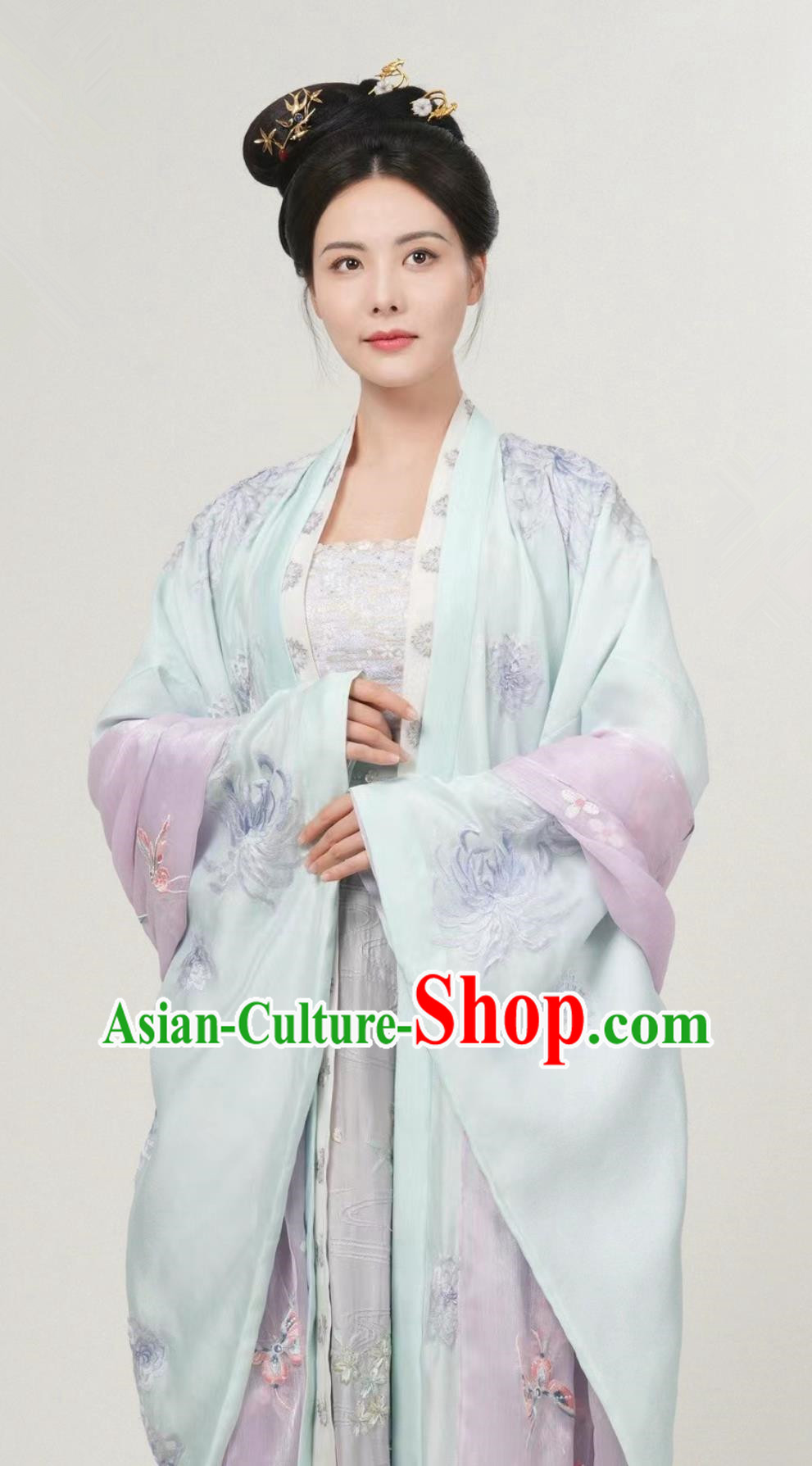 Traditional China Hanfu Dress TV Series Drama Strange Tales of Tang Dynasty Mistress Cao Yin Costume Ancient Chinese Noble Woman Clothing