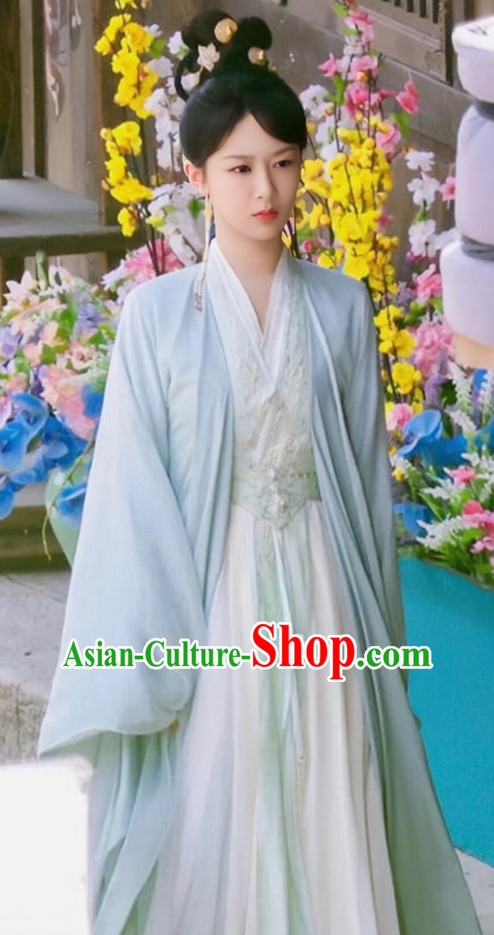 Ancient China Royal Princess Clothing Traditional Chinese Hanfu Dress TV Drama Lost You Forever Xiao Yao Costume