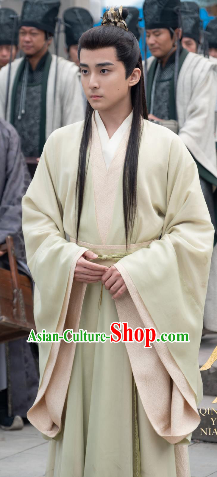 Ancient China Scholar Clothing Traditional Chinese Young Childe Hanfu TV Series Qing Yu Nian Prince Li Cheng Ping Costume