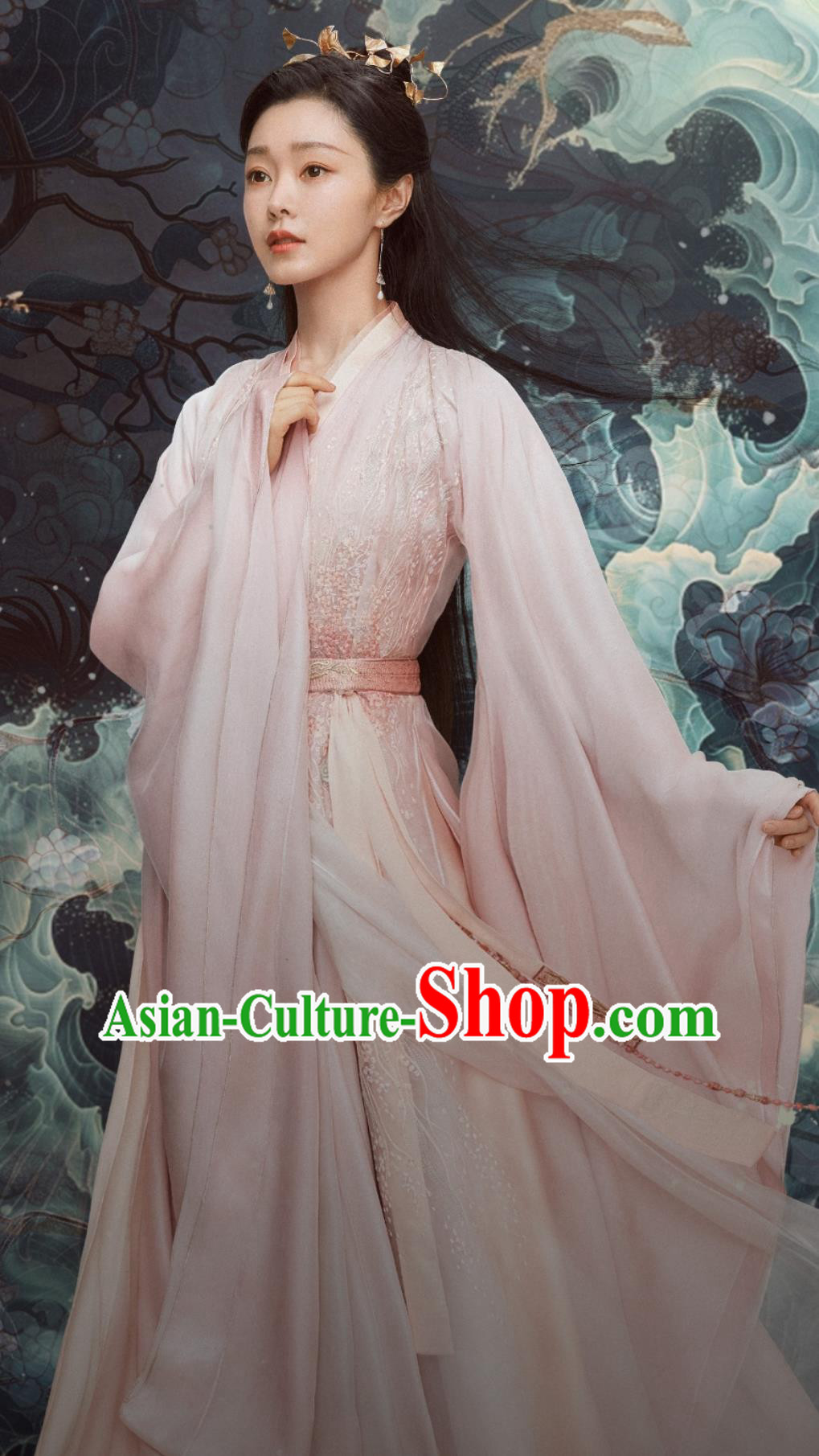 Traditional Chinese Noble Lady Hanfu Dress TV Series Qing Yu Nian Fan Ruo Ruo Costume Ancient China Royal Infanta Clothing
