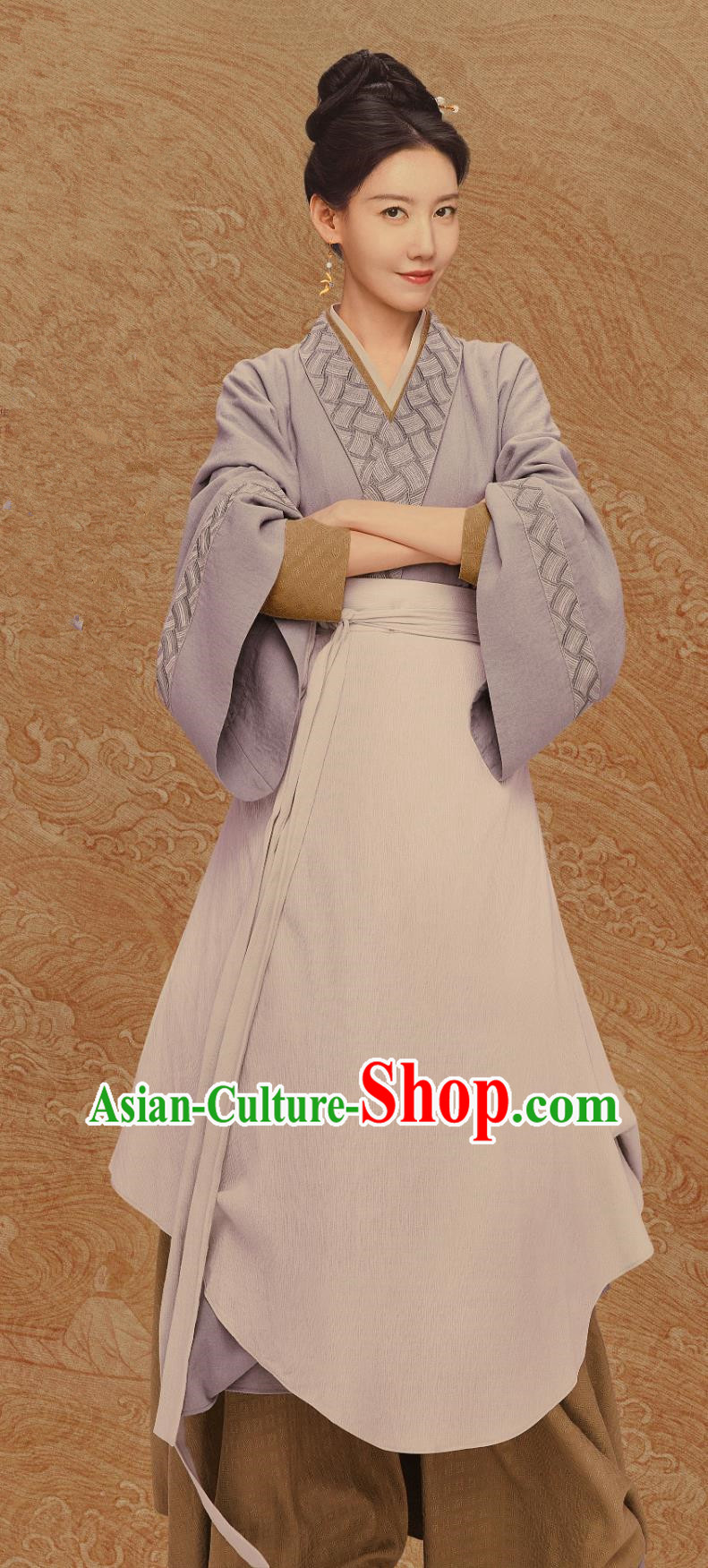 TV Series Qing Yu Nian Madam Wang Costume Ancient China Country Woman Clothing Traditional Chinese Hanfu Dress