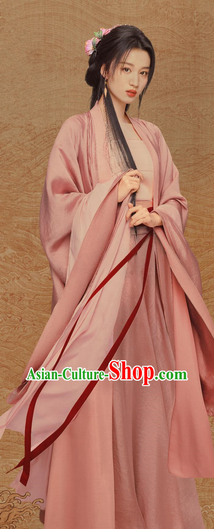 TV Series Joy of Life Actress Sang Wen Costume Ancient China  Music Performer Clothing Traditional Chinese Hanfu Dress