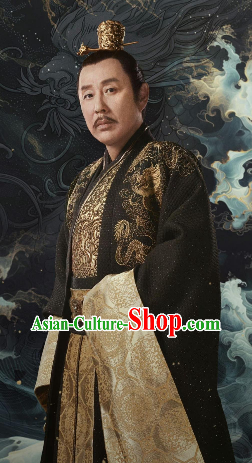 Traditional Chinese Monarch Hanfu TV Series Joy of Life Emperor of Qing Costume Ancient China Royal King Clothing
