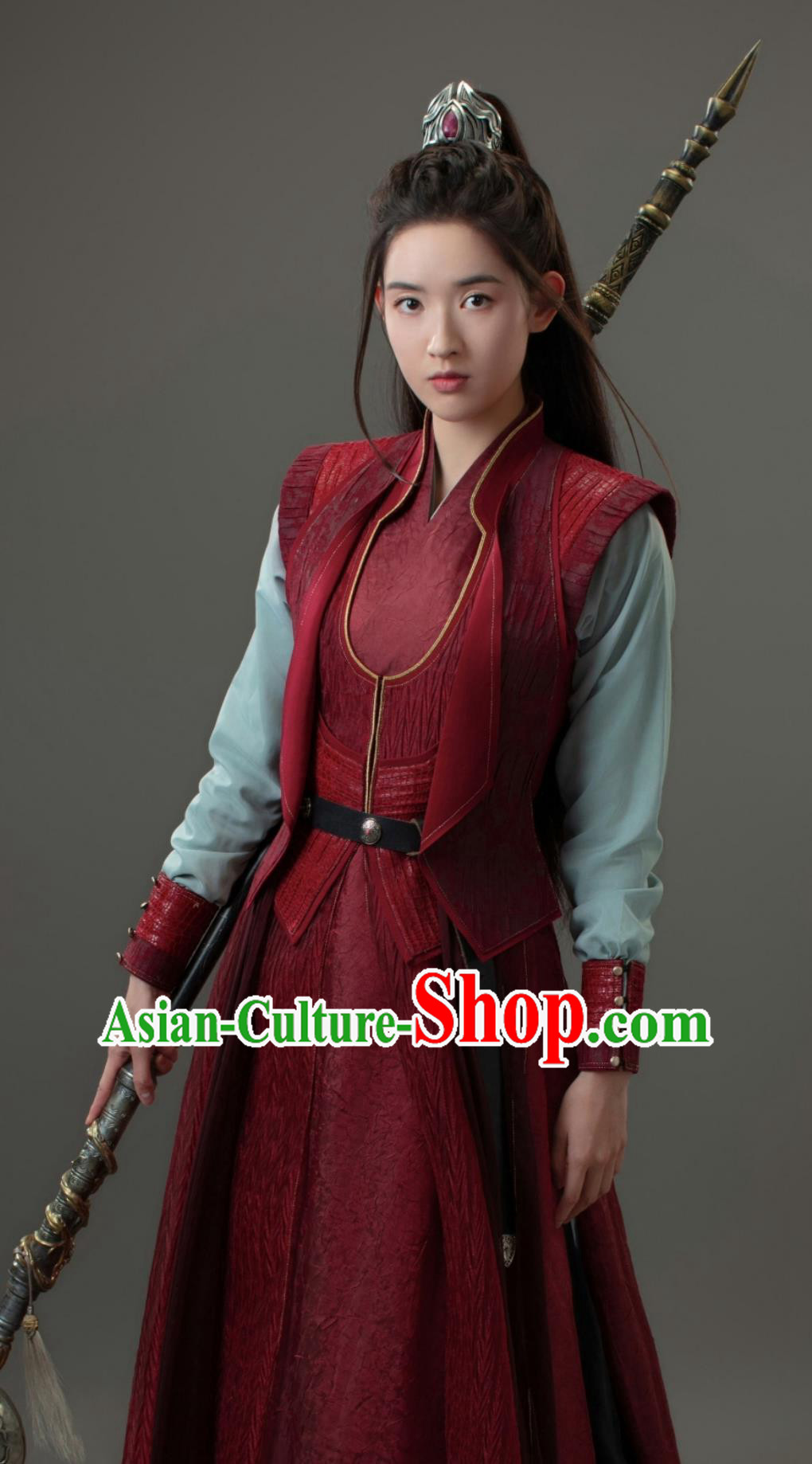 Ancient China Female Swordsman Clothing Traditional Chinese Hanfu Dress TV Series Drama Tiger and Crane General Zhao Xin Tong Costume
