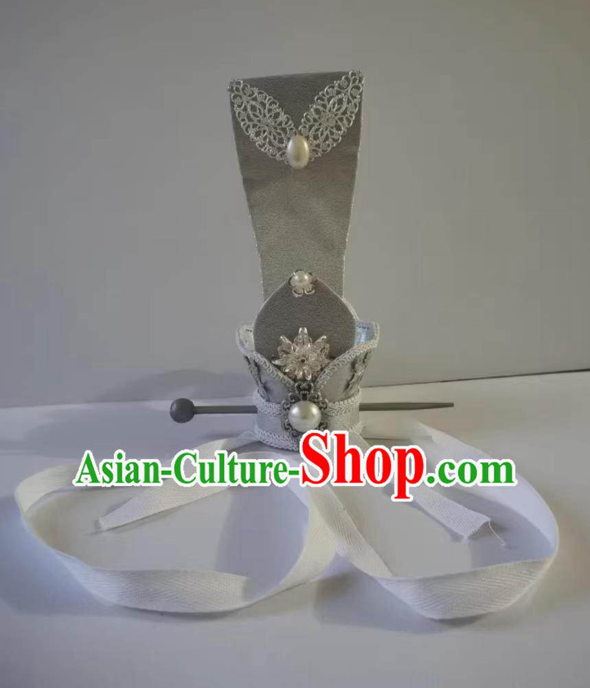 TV Series The Empress of China Tang Dynasty Emperor Li Zhi Hair Coronet Chinese Traditional Hanfu Headpiece Ancient China Prince Hair Crown and Hairpin