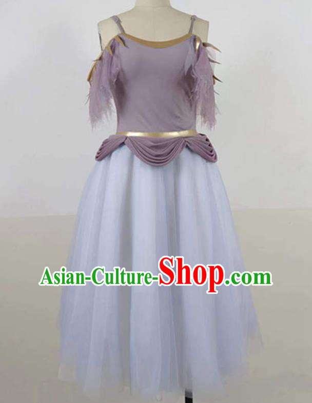 Top Stage Performance Clothing Ballet Dance Dress Women Group Dance Costume