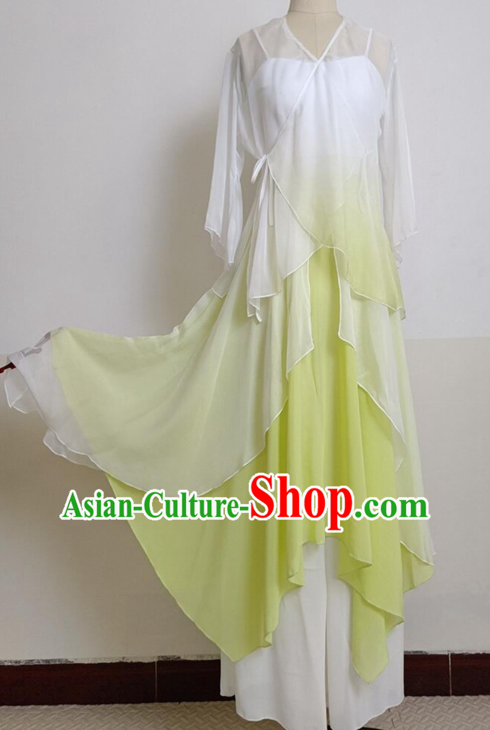 Chinese Taoli Cup Dance Contest Costume Women Group Umbrella Dance Dress Classical Dance Clothing