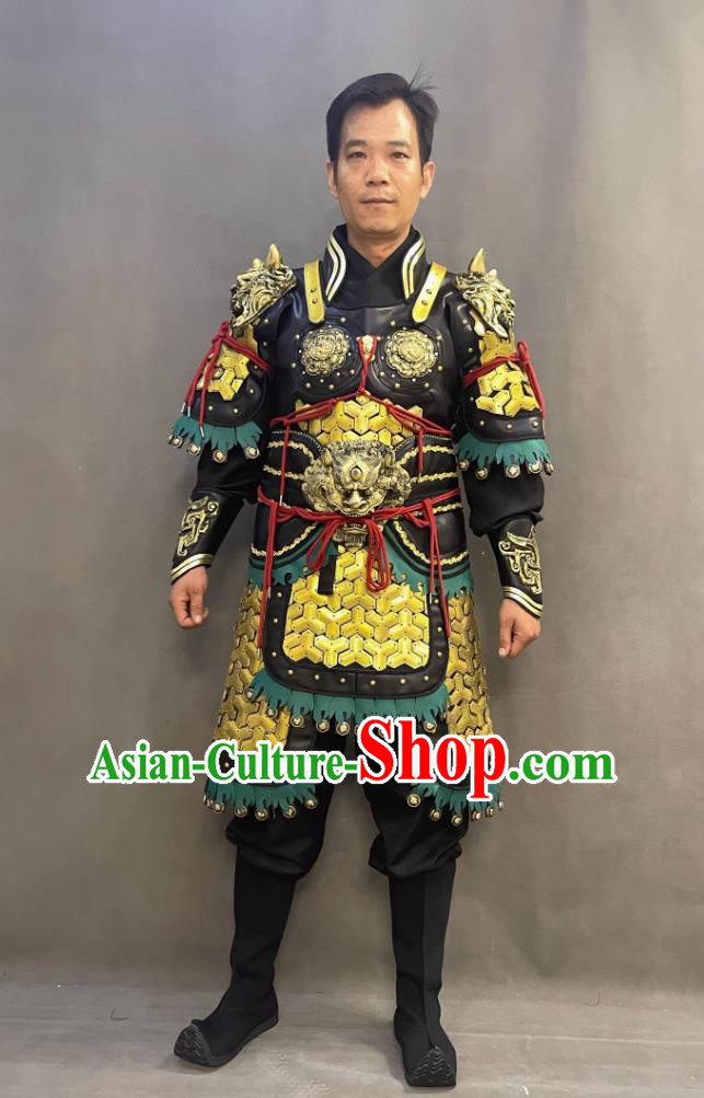 Black Myth Wukong Clothing Ancient China Hero Armor Chinese Handsome Monkey King Costume Complete Set