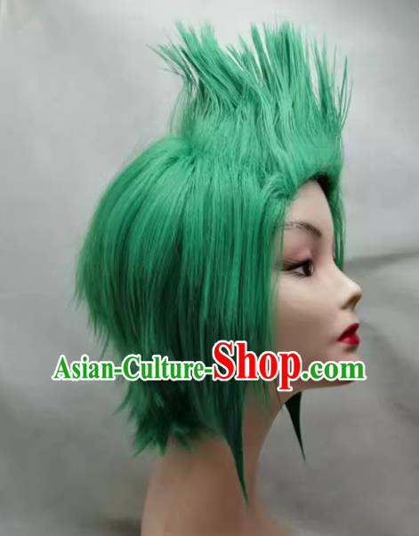 One Piece Bartolomeo Cockcomb COS Wig