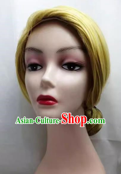 Marie Curie Cosplay Wig Blonde Woman with Hair