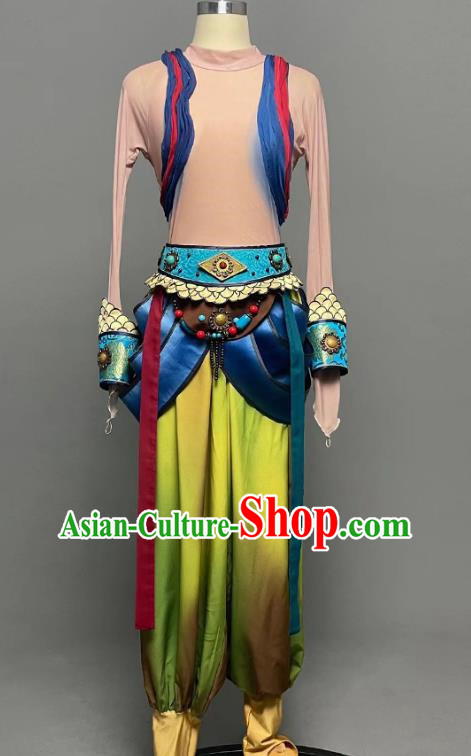 Classical Dance Wall Covered Lotus Awards Dance Costumes Qiuci Music And Dance Chinese Dance Costumes Stage Performance
