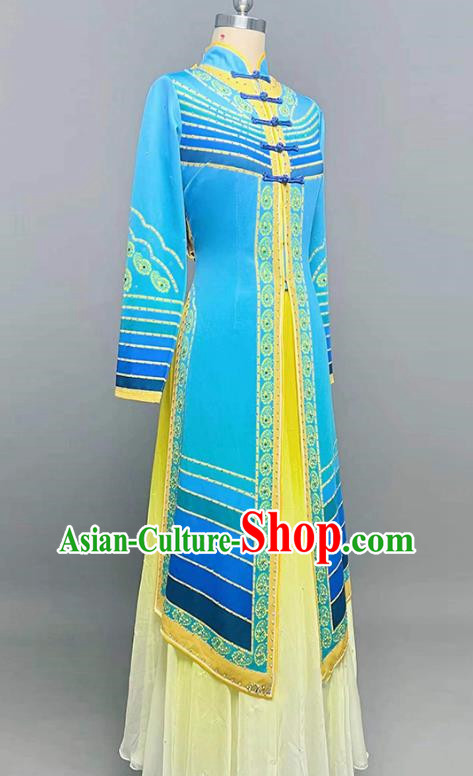 Hui Nationality Dance Costumes Display Costumes Minority Swing Skirt Dance Performance Costumes