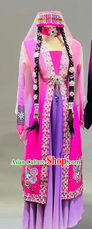 Women Ethnic Minority Performance Costumes Xinjiang Dance Costumes Uyghur Costumes For Stage Performances