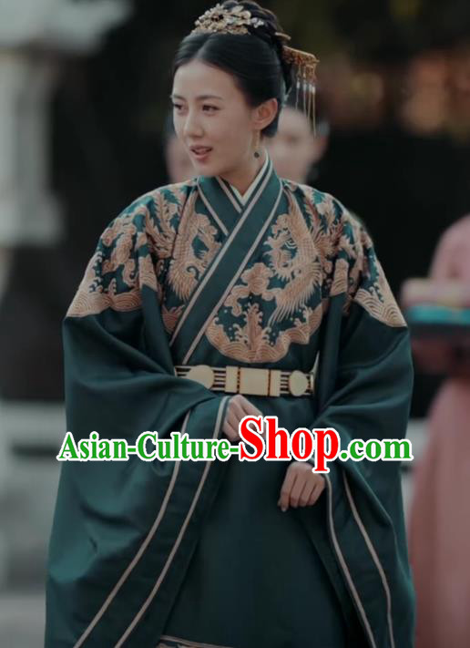 The Imperial Age Princess Qin Official Robes Chinese Ming Dynasty Noble Woman Apparels TV Series Ancient Rani Clothing