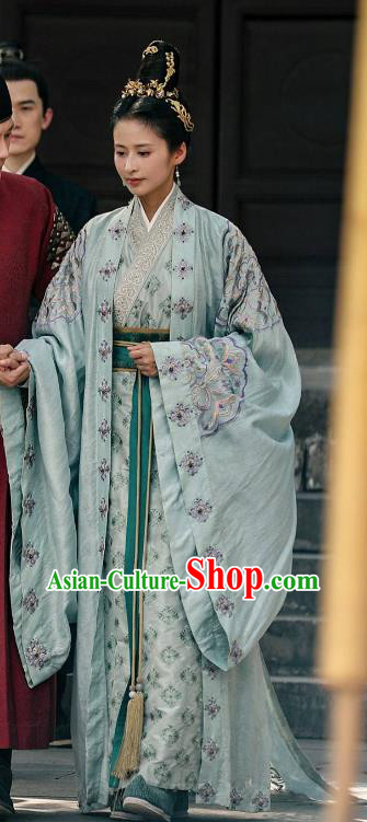 Chinese TV Series The Imperial Age Princess Yan Dresses Ancient Ming Dynasty Empress Xu Miao Yun Clothing