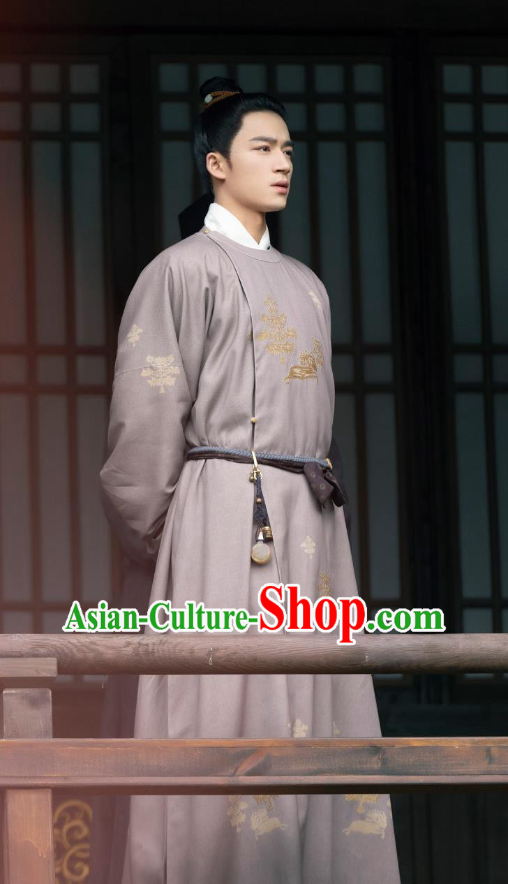 Chinese Song Dynasty Scholar Clothing TV Series Scent Of Time Ancient Young Lord Zhong Xi Wu Costumes