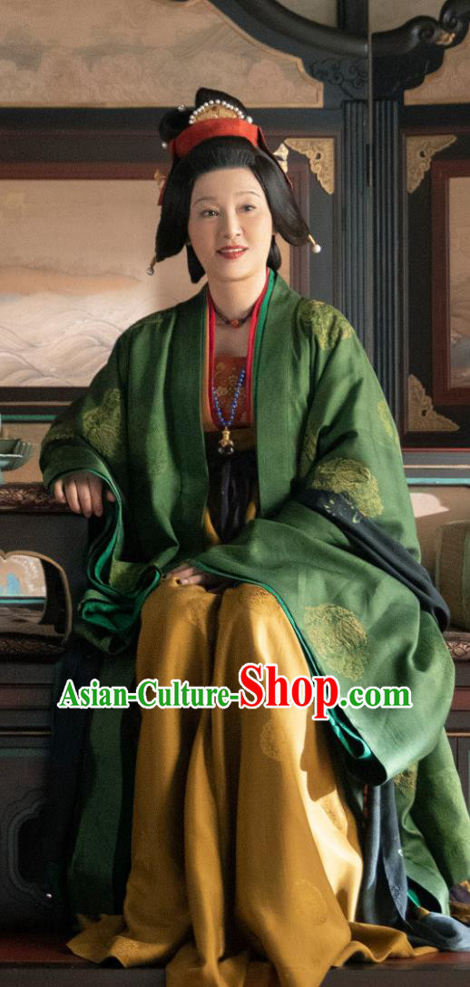 TV Series Scent Of Time Ancient Elder Princess Costumes Chinese Song Dynasty Noble Woman Hanfu Clothing