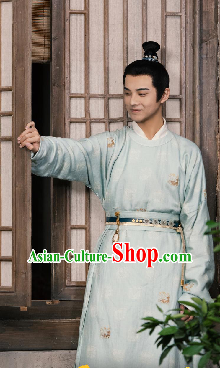 Ancient Drama 2023 Hilarious Family Fourth Prince Costumes Chinese Song Dynasty Young Man Hanfu Clothing