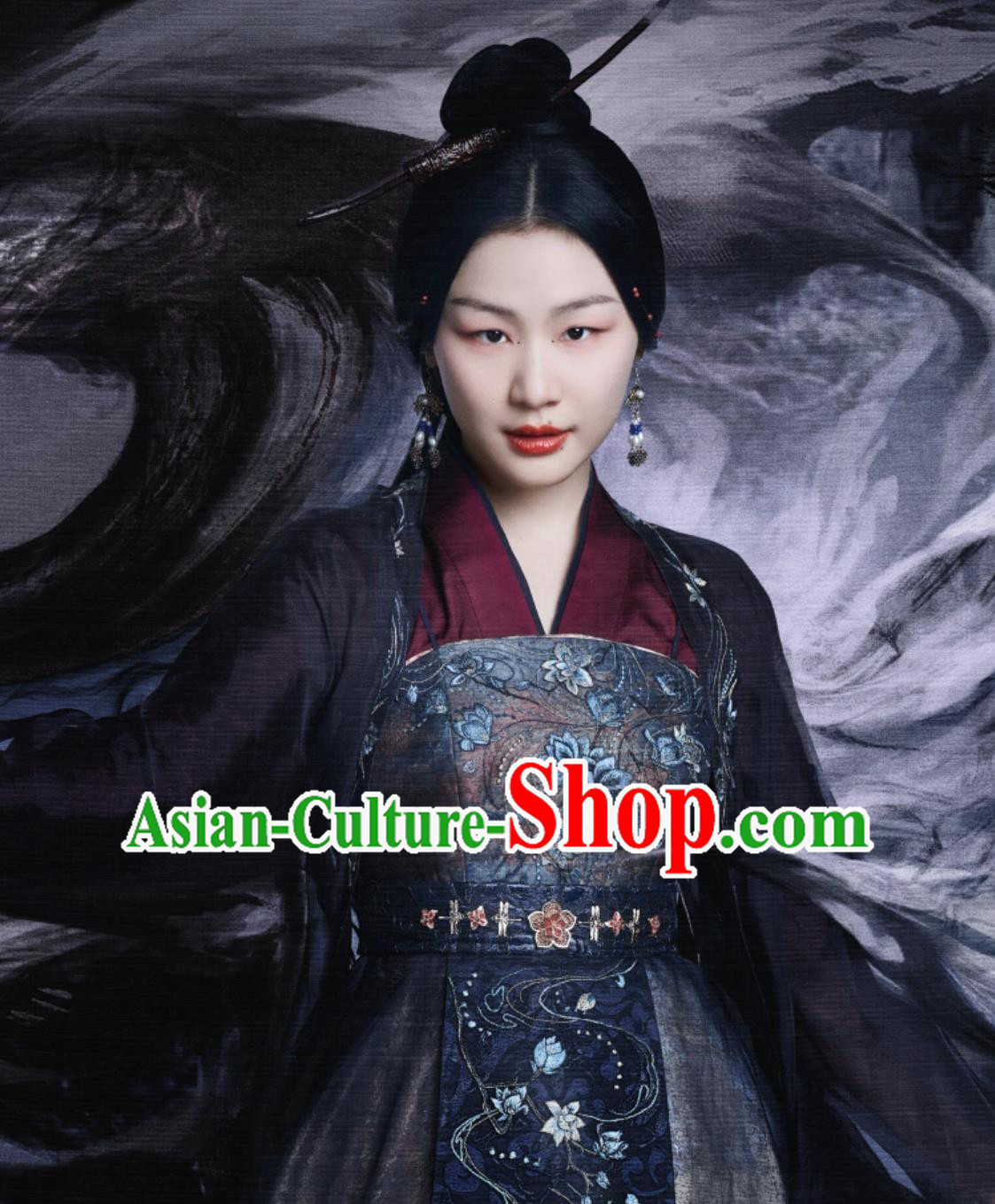 Chinese Ancient Swordswoman Garment Costumes TV Series My Journey to You Female General Gong Zi Shang Dresses