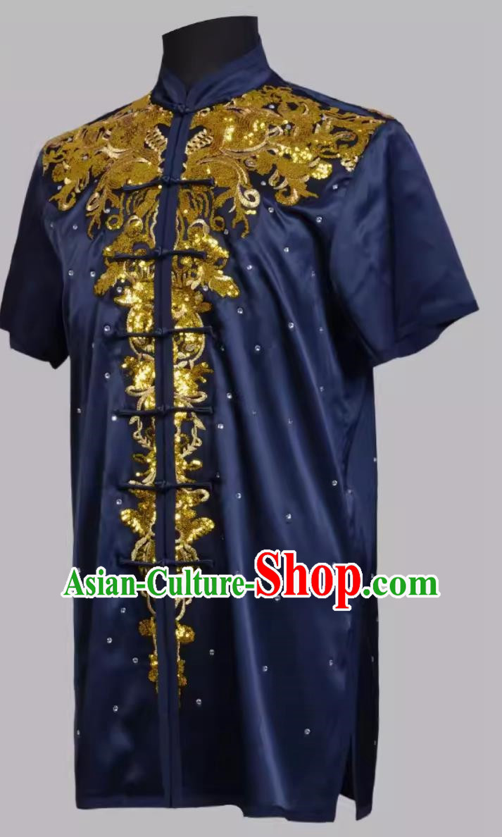 Martial Arts Uniforms Silk Performance Uniforms Competitive Stage Uniforms Mulberry Silk High End Competition Uniforms