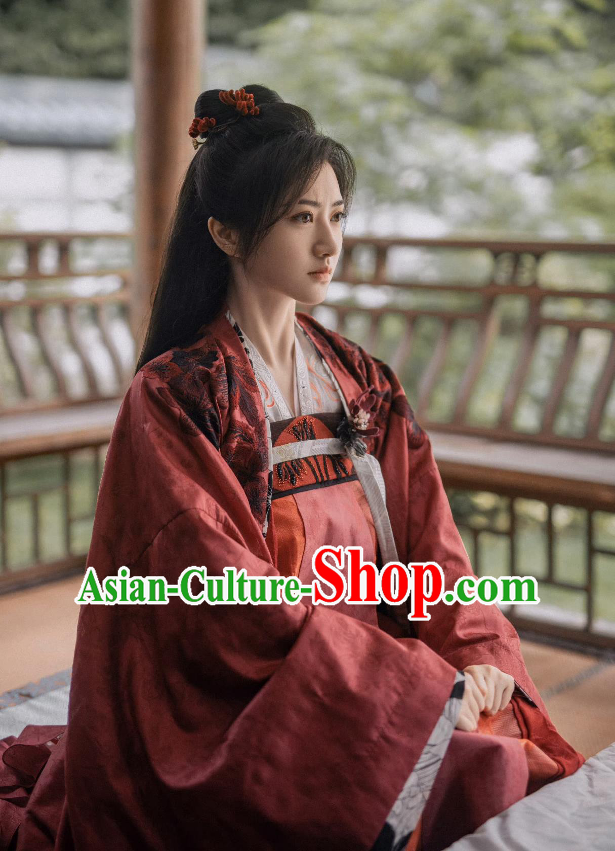 Chinese Ancient Female General Costumes TV Series Wonderland of Love Cui Lin Dresses