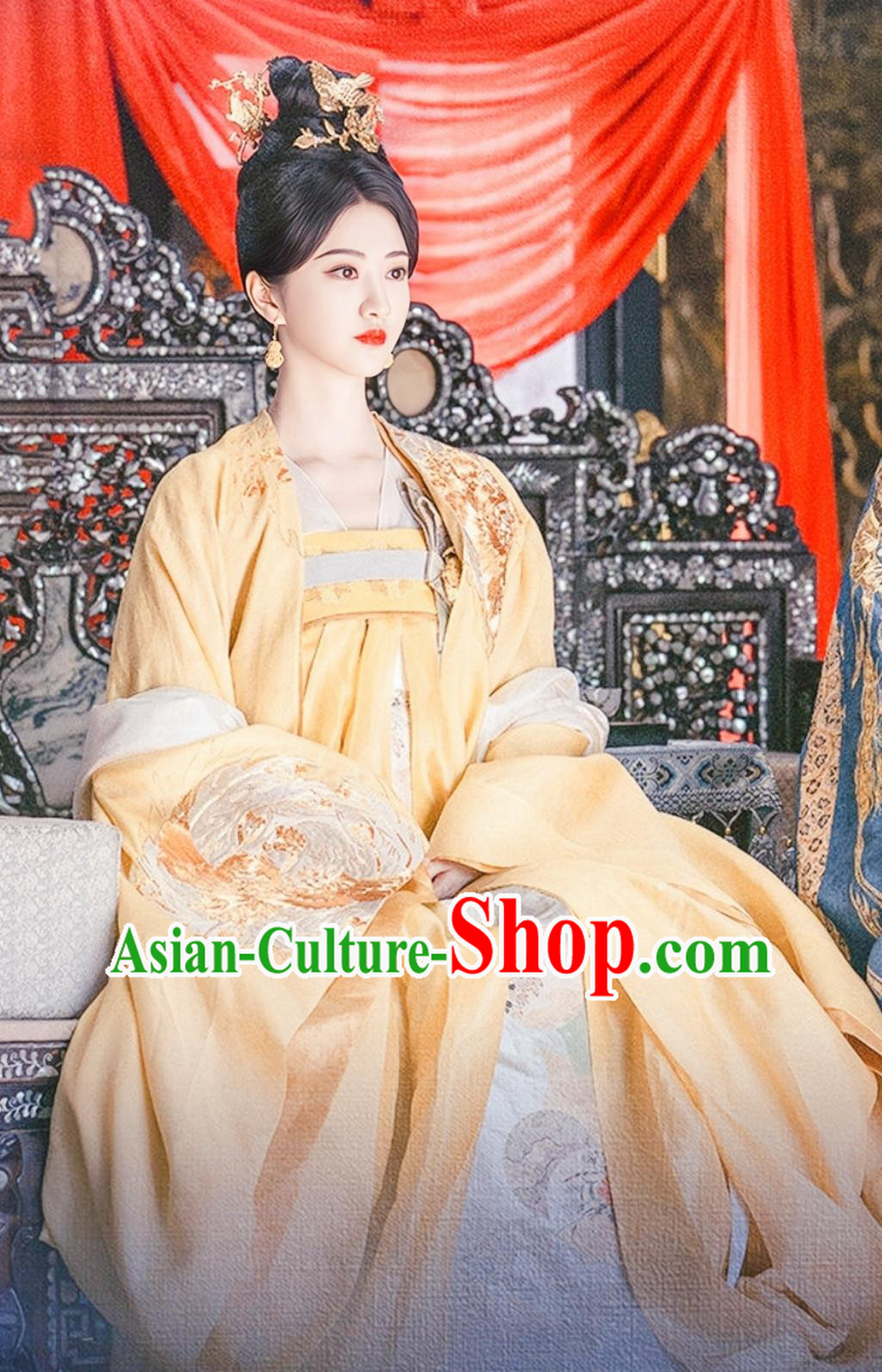 Chinese TV Series Wonderland of Love Empress Cui Lin Dress Court Woman Costumes China Ancient Clothing