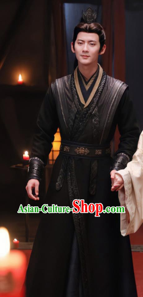 China Traditional Male Clothing Romantic TV Series Wrong Carriage Right Groom General Yuan Bu Qu Outfit Chinese Ancient Hero Costumes