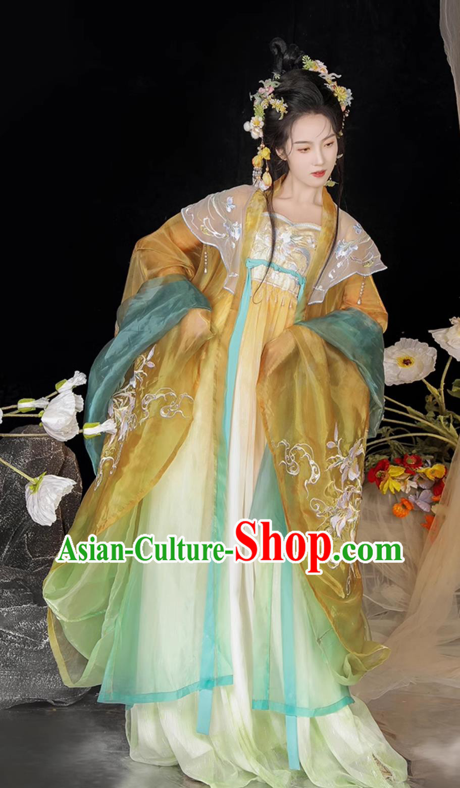 Chinese Ancient Clothing Tang Dynasty Hezi Dress Traditional Hanfu Ancient Princess Fairy Costumes