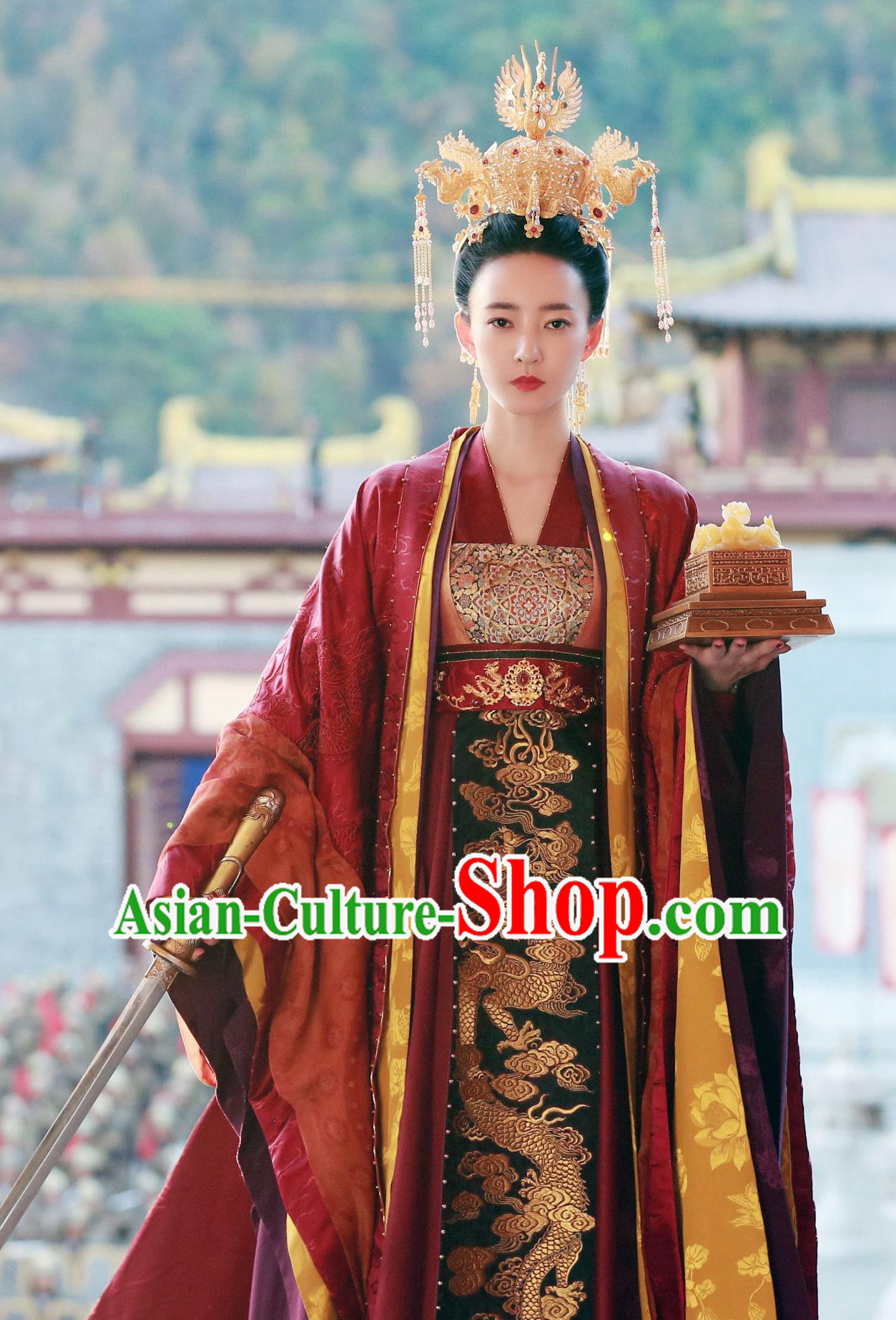 TV Drama The Legend of Zhuohua Princess Rou Jia Dresses China Ancient Royal Empress Garment Costumes