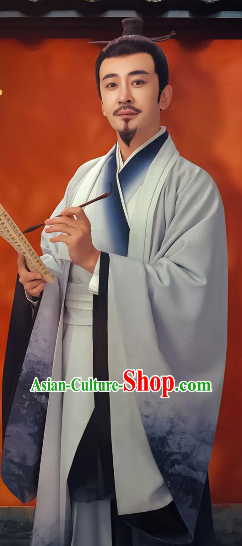 Ancient Chinese Tang Dynasty Elder Man Clothing Romantic Drama Wrong Carriage Right Groom Pharmacist Liu Ruo Qian Garment Costumes